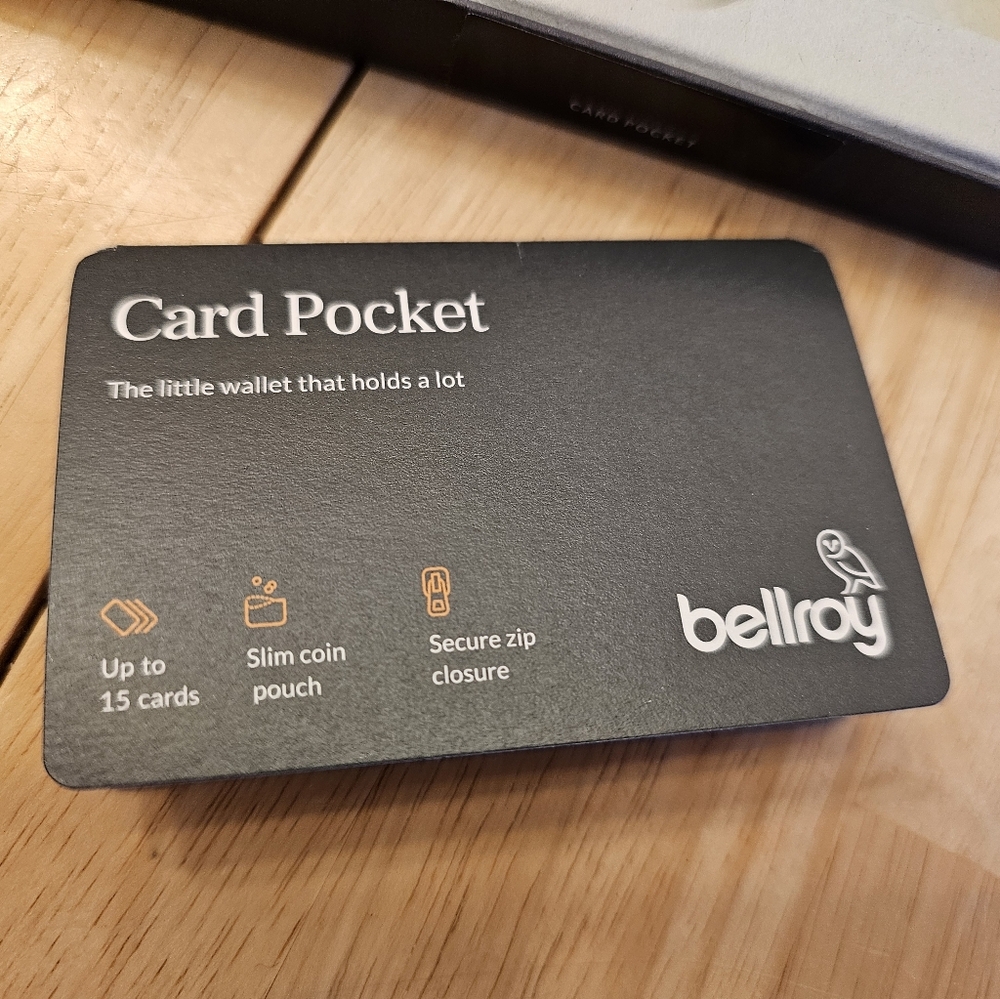 Bellroy Card Wallet - Charcoal - Picture 5 of 7